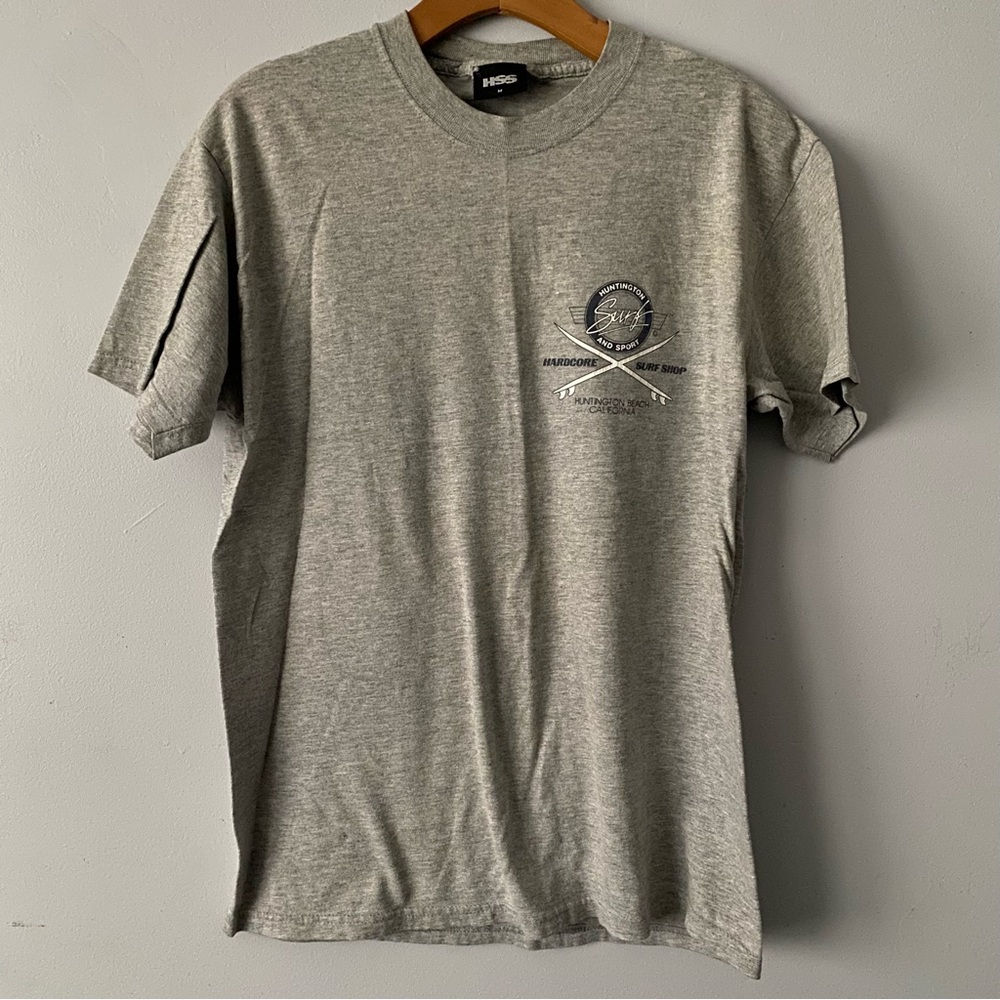 Vintage Huntington Surf And Sport Huntington Beach Ca Surf Shop Hss Shirt M